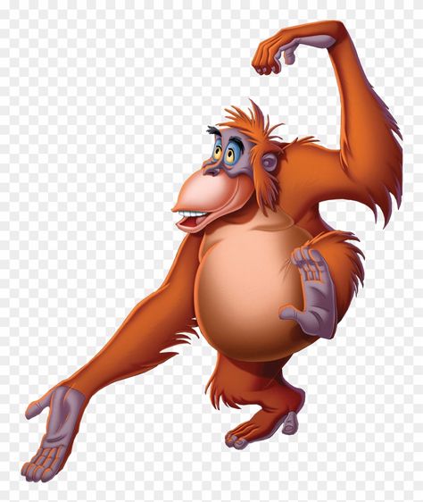 King Louie - Jungle Book Characters Clipart (#499318) is a creative clipart. Download the transparent clipart and use it for free creative project. Mogli Jungle Book, King Louie Jungle Book, Baloo Jungle Book, Mowgli The Jungle Book, Jungle Book Bagheera, Disney Characters Lion King, Jungle Book Characters, Jungle Book Party, Little Mermaid Characters