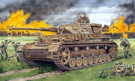 German Medium Tank: PzKpfw IV/F Military Vehicles, Vehicles