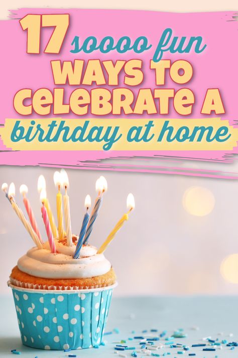 Enjoy a birthday at home with these fun ideas for celebrating a birthday from home. Things to do on your birthday at home. Fun things to do for a kids birthday. Kids birthday at home ideas. Ideas for kids birthday in quarantine. Ways to celebrate a birthday at home Fun Home Birthday Party Ideas, What To Do On Your Birthday At Home, Birthday Schedule Ideas, No Money Birthday Ideas, Stay At Home Birthday Ideas, Things To Do For Moms Birthday, Broke Birthday Ideas, Decorate House For Birthday, Things To Do On Your Birthday At Home