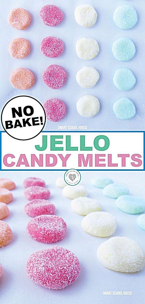 Jello Candy Melts, Jello Candy, Jello Flavors, Fruity Treats, Candy Recipes Homemade, Christmas Candy Recipes, Jello Recipes, Easy Meals For Kids, Homemade Candies