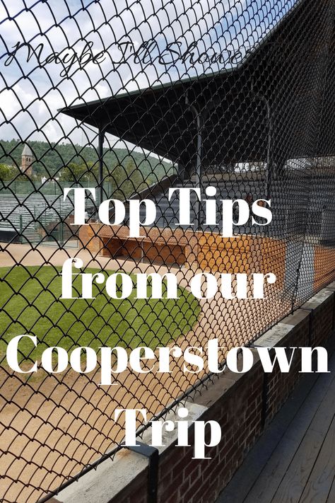 Top tips from our Cooperstown trip – Maybe I'll Shower Today Cooperstown Packing List, Cooperstown All Star Village, Cooperstown Dreams Park, Cooperstown New York, World Series Shirts, Travel Baseball, Niagra Falls, Baseball Park, East Coast Travel