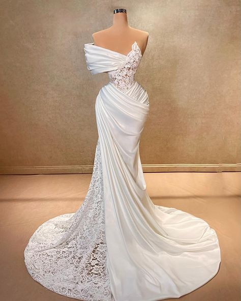 The beauty of lace & roses🤍 #bridal #bridetobe #bridaldress #love #weddingfashion Mermaid Wedding Dresses, Satin Wedding Gowns, Luulla Dresses, Lace Mermaid Wedding Dresses, Wedding Dresses For Bride, Dresses For Bride, Satin Wedding Gown, Lace Mermaid, Lace Mermaid Wedding Dress