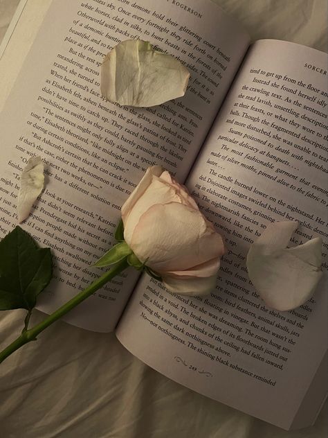 Flower Pic, Roses Book, Book Flowers, Aesthetic Desktop Wallpaper, Botanical Beauty, Dark Photography, Vintage Printables, Flower Aesthetic, Book Photography