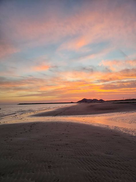 Sandy Beach at sunset in Rocky Point Mexico Puerto Penasco, Nature, Mexico, Rocky Point Mexico, Puerto Penasco Mexico, Rocky Point, Beach At Sunset, Fake Pictures, Living Abroad