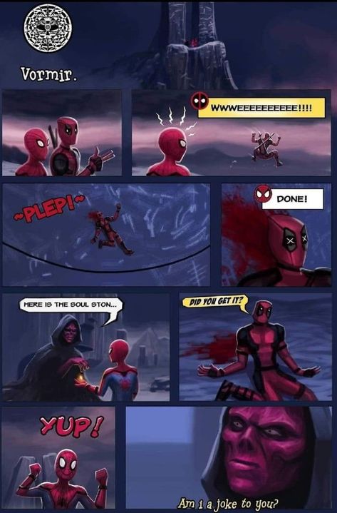 Deadpool Y Spiderman, Personaje Fantasy, Deadpool And Spiderman, Superhero Memes, Funny Marvel Memes, Marvel Avengers Funny, Dc Memes, Avengers Memes, Marvel Films