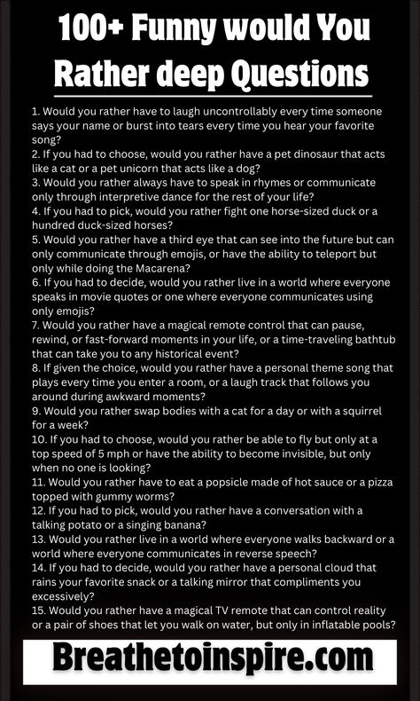 deep would you rather questions Interesting Would You Rather Questions, Deep Would You Rather Questions, Would You Rather Questions Juicy, Would You Rather Questions Dirty, Would You Rather Questions For Adults, Would You Rather Questions For Couples, Hard Would You Rather, Intimate Questions For Couples, Funny Truth Or Dare