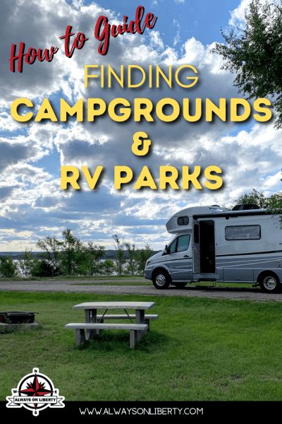 How We Find RV Parks and Campgrounds - Always On Liberty Parking Tips, Dispersed Camping, Rv Resorts, Camping Club, Rv Trip, Rv Parks And Campgrounds, Rv Road Trip, Rv Campgrounds, Travel Hack