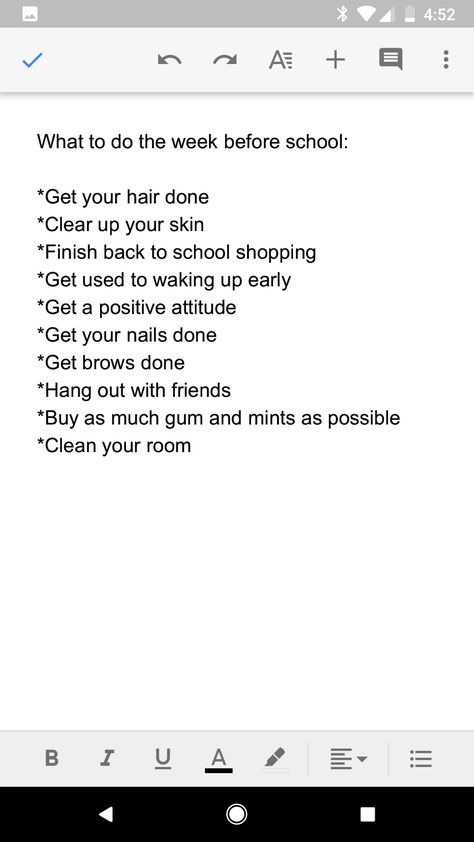 Organisation, How To Glow Up A Week Before School, What To Do A Week Before School Starts, What To Do 2 Weeks Before School, Before Back To School To Do List, Thing To Do Before School, Save For A Good School Year, Preparation For School, Things To Do The Week Before School