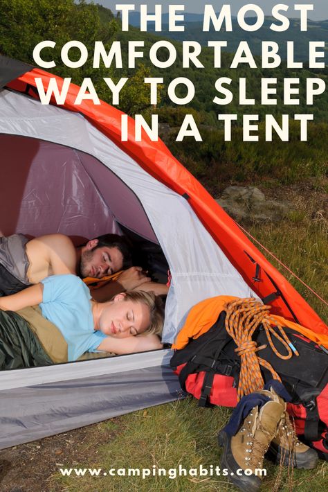 Here's all you need to know to make your tent the comfiest place in the forest so that you can catch some Zzzz's. #Camping #CampingTips #CampingSleeping Witchy Camping, Camping Diy Projects, Camping In The Rain, Camping Safety, Camping Packing List, Camping 101, Wild Camp, Visit Yellowstone, Relaxing Travel