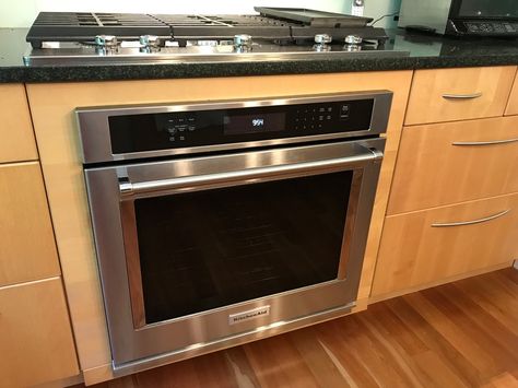 Wall Oven Lower Cabinet, Oven Under Stove, Gas Cooktop With Wall Oven Below, Wall Oven Under Counter, Built In Oven Under Cooktop, Wall Oven Under Countertop, Built In Stove Top And Oven, Single Wall Oven Cabinet Ideas, Under Cabinet Oven