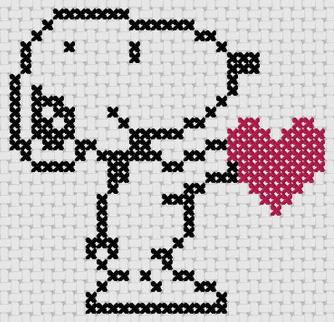 Download for freeCross stitch simple cartoon: Snoopy Heart - Cross Stitch 4 Free at Cross Stitch 4 Free Mobile Ui Patterns, Kid Furniture, Mexico Islands, Elementary Teaching Ideas, Hairstyles Swimming, Kawaii Cross Stitch, Free Cross Stitch Charts, Disney Cross Stitch Patterns, Ui Patterns
