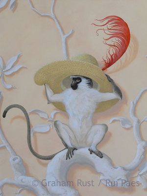 Monkey Decor, Mougins France, Monkey Decorations, Monkey Illustration, Master Of Arts, Boston Usa, Monkey Art, Royal College Of Art, Art Masters