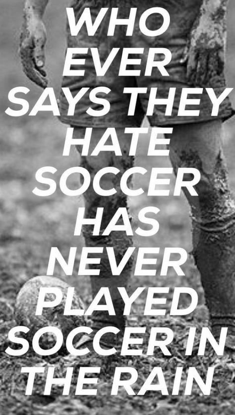 Humour, Soccer In The Rain, Soccer Quotes Girls, Soccer Problems, Tenk Positivt, Funny Sports Shirts, Messi Gif, Soccer Girl Problems, Soccer Inspiration
