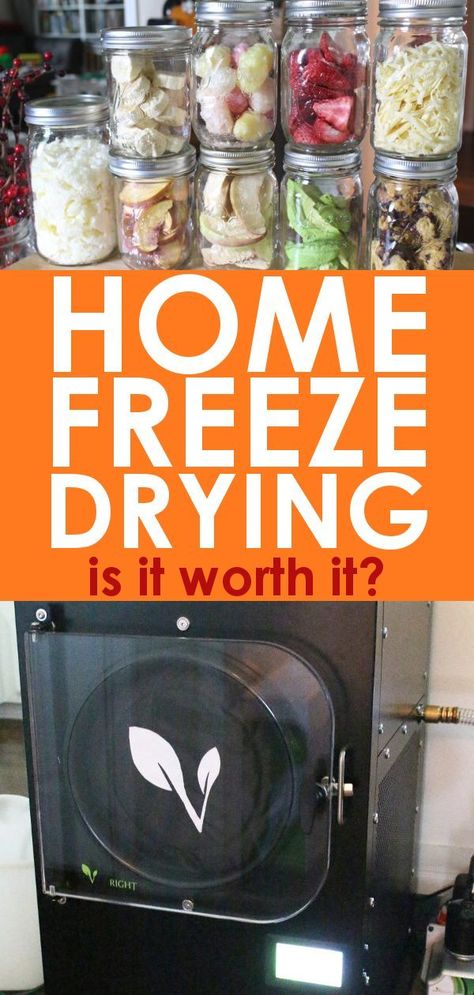 Freeze Drier Machine, Homestead Prepping, Freeze Drier, Dried Milk, Freeze Dried Food Storage, Prepping Survival, Harvest Right Freeze Dryer, Full Meals, Freeze Dryer