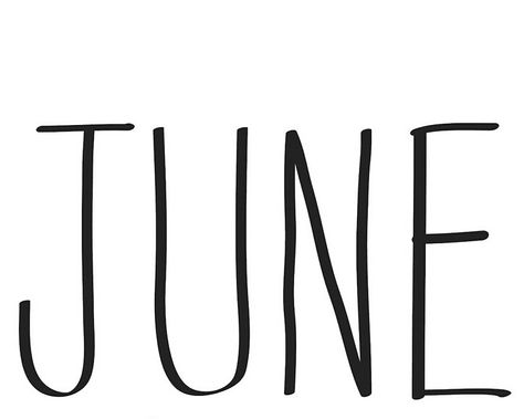 June Icons Aesthetic, June Widgets, June Header, June Font, June Vision Board, June Aesthetic, June Wallpaper, June Pictures, Disney Graduation