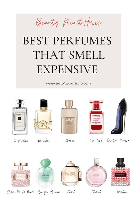 Best Smelling Perfume Top 10, Best Perfumes For Women, luxurious fragrances Best perfume | perfume collection | luxury perfume | designer perfume | affordable perfume | perfumes | perfume collection fragrance | perfume bottles | perfume combos | things to buy | perfumes to buy | smell good combo Most Beautiful Perfume Bottles, Best Designer Perfume For Women, Best Women Fragrance Perfume, Best Perfume Scents For Women, Best Women’s Perfumes, Best Perfumes For Women Top 10 Most Popular Fragrance, Popular Perfumes Top 10 For Women, Good Girl Perfume Combo, Cheap Perfume That Smells Good For Women