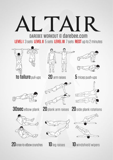 Altair Workout Assassins Creed Workout, Assassins Workout, Nerdy Workout, Waktu Solat, Superhero Workout, Latihan Kardio, Calisthenics Workout, Martial Arts Workout, Workout Without Gym