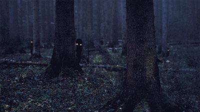 These incredibly creepy woodland figures. | The 26 Scariest GIFs You Will Ever See Scary Stories, Tree Eyes, Eyes Horror, Creepy Gif, Scary Gif, The Creeper, Ange Demon, Magic Forest, Arte Horror