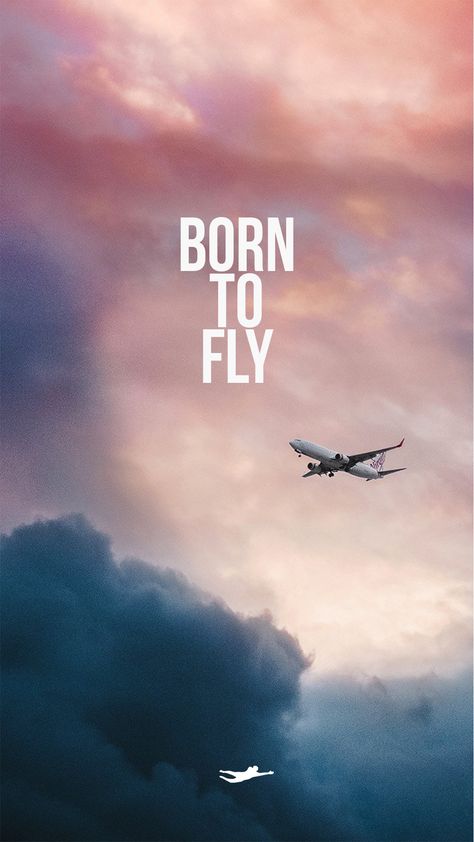 Born to fly. Goalkeeper Lifestyle Plane Wallpaper, Pilot Quotes, Aviation Quotes, Fly Quotes, Flying In The Sky, Trening Sztuk Walki, Pilots Aviation, Airplane Wallpaper, Airplane Flying