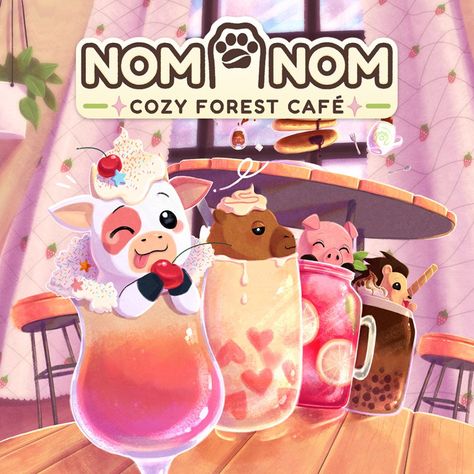 Kawaii, Cozy Games For Ipad, Cute Games For Ipad, Cozy Computer Games, Cozy Iphone Games, Cozy Pc Games, Cozy Steam Games, Aesthetic Games To Play, Cozy Mobile Games
