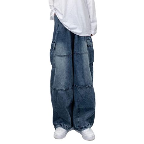 Super Baggy Jeans, Wide Straight Jeans, Grunge Baggy, Baggy Cargo Jeans, Baggy Cargo Pants, Denim Pants Mens, Jeans Y2k, Jeans Cargo, Jean Vintage