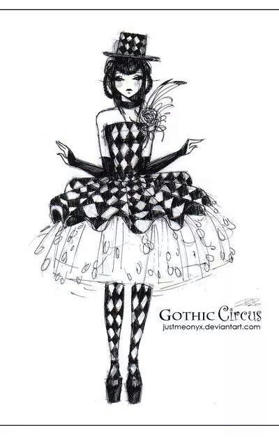 # GOTHIC Art, Gothic Circus, Circus, Deviantart