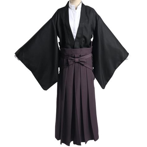 PRICES MAY VARY. -!!!Please Use The Size Chart Image on the Left. Do not use Amazon's "Size Chart" link.!!!! -Features:This is a set of kendo clothing. The comfortable design and various sizes variations enable you to pick the perfect Fashion Mens traditional samurai kimono that will feel extremely comfortable while wearing. -Material: 100% Polyester Fabric. soft and comfortable to wear -Package Includes: Top, Hakama Pants -CLEANING - Take good care of your new Kendo costume ! recommended to be Japanese Traditional Male Clothing, Kimonos, Hakama Men Traditional, Male Traditional Japanese Clothing, Kimono For Men Traditional, Japanese Male Outfit Traditional, Traditional Male Japanese Clothing, Traditional Japanese Fashion Men, Japanese Outfits Traditional Male