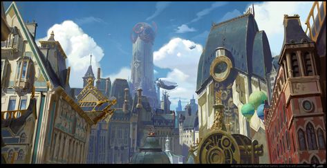 ArtStation - Arcane, Kevin Le Moigne Matte Painting, Arcane Concept Art, League Of Legends Universe, League Of Legends Video, Ing Civil, Environment Concept, 판타지 아트, Environment Concept Art, Animation Studio