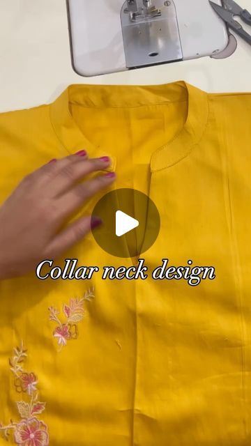 Couture, Collar Neck Design, Chudidhar Neck Designs, Fashion Reels, Sew Wallet, Churidar Neck Designs, Collar Neck, Churidar, Neck Design