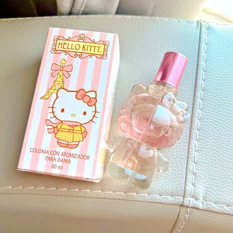 Hello Kitty Authentic And Exclusive Sanrio Latam Licensed Product (Not Sold In The Us) You Won’t Regret This, It Smells Wonderful You Will Want More I Meant It <33 Smells Increible , Sweet, Like The Ariana Candy Perfum But With Coconut As Well :) Good Portion 60ml Will Ship Safely~ ~Tags~ Pink Ariana Grande Sweet Like Candy Sanrio Hello Kitty Japanese Eau Perfum Coconut Fragance Hello Kitty Pink Barbie Kawaii Cute Kawaii, Hello Kitty Shampoo And Conditioner, Hello Kitty Perfume Zara, All Ariana Grande Perfumes, Hello Kitty Cute Stuff, Cute Perfumes, Kawaii Perfume, Pink Ariana Grande, Mini Perfume Set