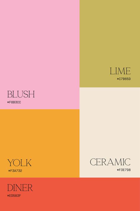 Inspirerende Ord, Brand Color Palette, Color Palette Design, Colour Pallete, Color Inspo, Design Web, Color Stories, Design Graphique, Colour Schemes