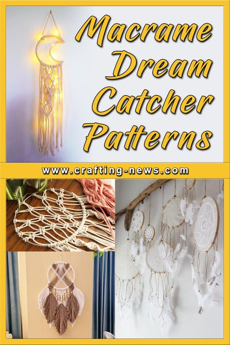 Dreamcatcher Tutorial, Dream Catcher Patterns Step By Step, Crochet Dreamcatcher Pattern, Diy Dream Catcher, Diy Dream Catcher Tutorial, Doily Dream Catchers, Pleasant Dreams, Dream Catcher Patterns, Dream Catcher Tutorial
