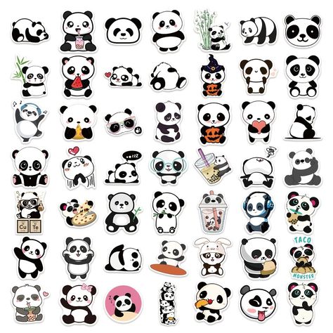 Faster shipping. Better service Pandas, Panda Printable Stickers, Cute Panda Stickers Printable, Chibi Panda Drawing, Cute Panda Cartoon Kawaii, Panda Stickers Printable, Animal Printable Stickers, Chibi Panda, Tiny Panda