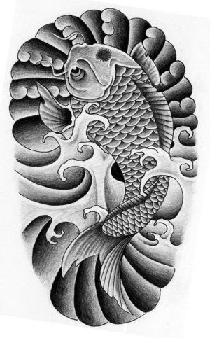 japanese koi fish tattoo designs 1 (1) | por Opa_dougie Dragon Koi Tattoo Design, Japanese Koi Fish Tattoo, Tato Suku, Koi Tattoo Sleeve, Tato Ikan Koi, Koi Tattoo Design, Japanese Koi Fish, Tato Lengan, Ikan Koi