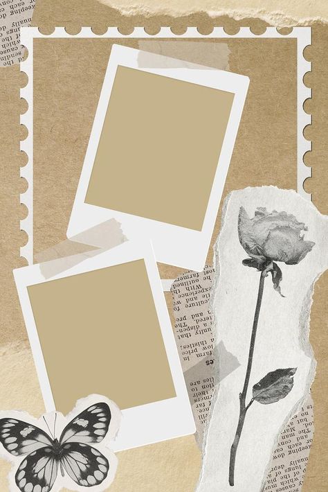 Aesthetic Background For Notes, Photo Frame Background, Instant Photo Frame, Aesthetic Mood Boards, Collage Photo Frame Design, Edit Photo Frame, Instagram Mockup, Photo Frame Images, Frame Edit