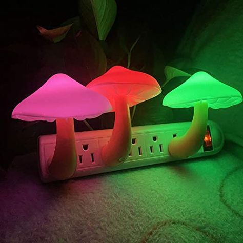 Mushroom Nightlight, Led Bed, Led Beds, Mushroom Lights, Sensor Night Lights, Baby Night Light, Cute Mushroom, Night Light Kids, Mushroom Design