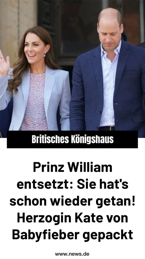 Herzogin Kate kann es nicht lassen: Wann immer die Herzogin von Cambridge einem Baby begegnet, flammt der royale Kinderwunsch bei der 40-Jährigen wieder auf. HIER musste Kates Ehemann Prinz William abermals still leiden. Cambridge, Leiden, Kate Und William, Herzogin Von Cambridge, Prinz William, Quick Saves