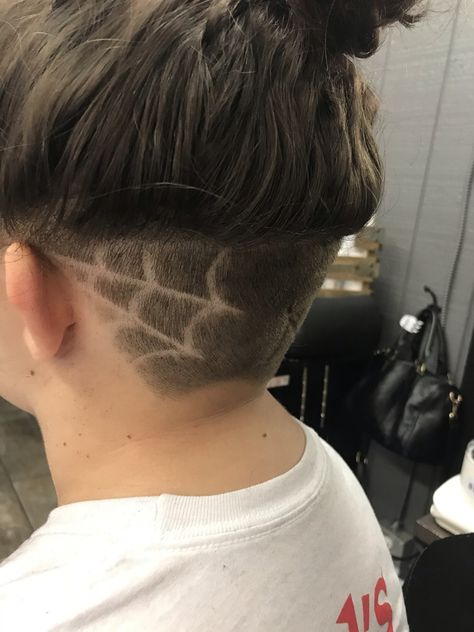 Hair Tattoo Designs, Undercut Hair Designs, Shaved Designs, Undercut Hairstyles Women, Undercut Long Hair, Undercut Designs, Short Scene Hair, Shaved Hair Designs, Short Grunge Hair