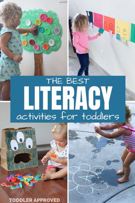 The Best Simple Toddler Activities - Toddler Approved Literacy Activities For Toddlers, Cognitive Activities For Toddlers, Toddler School Activities, Simple Toddler Activities, Science Activities For Toddlers, Toddler Fine Motor Activities, Activity Planner, Language Development Activities, Literacy Activities Preschool