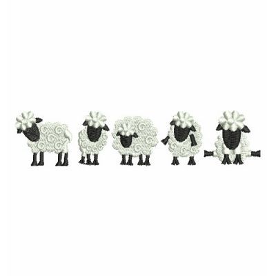 Patchwork, Embroidered Sheep Hand Embroidery, Sheep Embroidery, Doodle Animals, Candlewicking Embroidery, Library Embroidery, Sheep Illustration, Quilting Software, Sheep Crafts