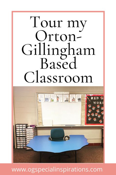 Orten Gillingham Kindergarten, Orrin Gillingham Organization, Orton Gillingham First Grade, Orrin Gillingham Kindergarten, Reading Office Room Ideas, Orton Gillingham 2nd Grade, Sipps Reading Intervention Organization, Wilson Reading System Organization, Literacy Classroom Decor