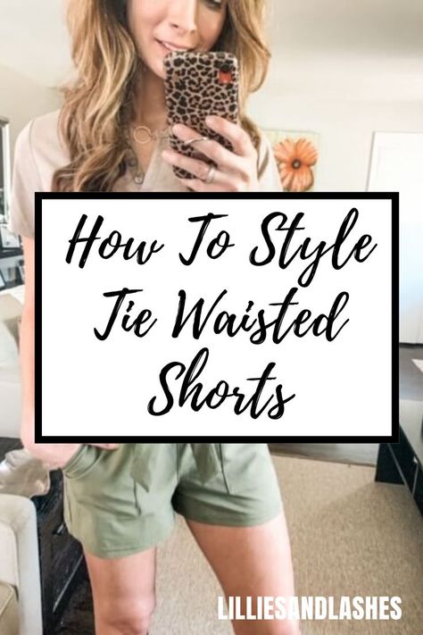 Navy Shorts Outfit, Khaki Shorts Outfit, Floral Shorts Outfits, Loose Shorts Outfit, High Waisted Shorts Outfit, Black Shorts Outfit, Drawstring Shorts Outfit, Dress Shorts Outfit, Tie Outfit
