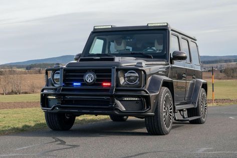 This Mansory Mercedes-AMG G63 Is Literally Bulletproof | Carscoops Bullet Proof Car, Mercedes G63, Mercedes G Class, Mercedes G Wagon, Benz G Class, Audi Rs6, Mercedes Maybach, Bullet Proof, Bentley Continental Gt