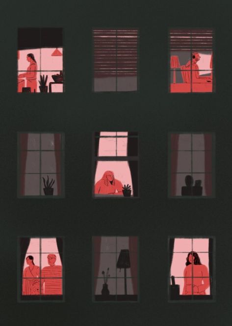 "Art by:
"Waiting for the day"  by Liliya Haralampieva
"Night Windows" by Haley Tippmann
"Luna Art Print" by David Fleck

#Society6 #WindowArt #NightWindow #TrendingArt" Croquis, Weird Architecture, Night Window, Window Illustration, Night Illustration, Arte Peculiar, Create Logo, Trending Art, Window Art