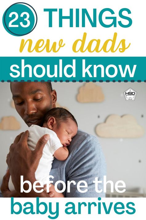 The important tips a first time Dad should know! Be prepared to be a new parent. We have the most important information you need to know before you bring home your first baby. Be a prepared Dad with these important tips!#firsttimedad #newparent #parentingtips Tips For New Dads, Pregnancy List, Parenting Hacks Baby, Inspirational Quotes For Moms, First Time Pregnancy, Pregnancy Books, Dad Advice, Newborn Baby Tips, First Time Dad