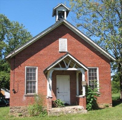 One Room School House - Hughesville, PA - One-Room Schoolhouses on Waymarking.com One Room School House, Red School House, Country School, Old Country Churches, Old School House, School House Rock, Old Churches, Country Church, School Yard