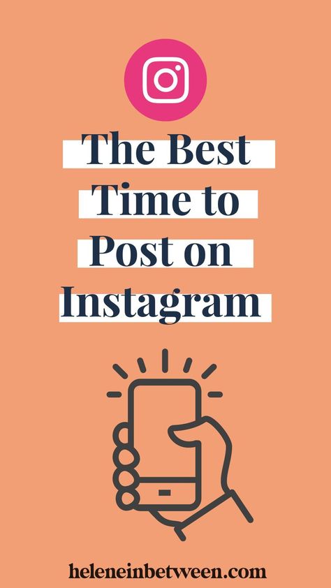 There is a best time to post to Instagram and it usually has to do with where you live and WHO your followers are. This post is going to break it down and share how you can find out when your best time to post on Instagram. By understanding the algorithm and doing research on your target audience, you can select a time of day that will optimize your post's reach and engagement. | instagram tips | socia media tips | instagram engagement tips | instagram engagement strategy | instagram algorithm How Often Should You Post On Instagram, Best Time To Post On Instagram In India, When To Post On Instagram, Instagram Post Times, Time To Post On Instagram, To Post On Instagram, Instagram Business Account, Best Time To Post, Instagram Algorithm