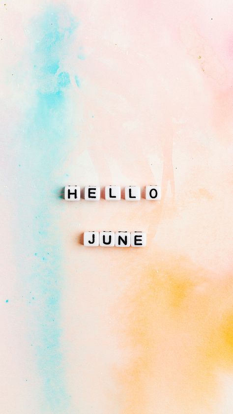 June Word Art, June Astetic Wallpaper, Aesthetic June Wallpaper, June Phone Wallpaper, Hello June Month, June Background Wallpaper, June Wallpaper Iphone, Hello June Wallpaper, June Aesthetic Month