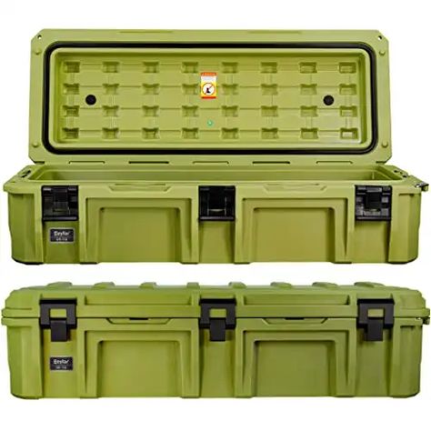 Camping Supplies Storage, Jeep Wrangler Camper, Camping Equipment Storage, Overland Storage, Truck Storage Box, Camping Accessories Gadgets, Outdoor Gear Storage, Tool Bag Organization, Camping Gear Organization