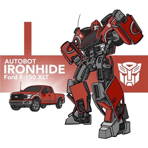 No photo description available. Transformers Prime Prowl, The Amazing Spino Transformers, Transformers Ironhide Art, Theamazingspino Transformers, Bayverse Ironhide, Transformers Reanimated, Transformers Ironhide, Ironhide Transformers, Nemesis Prime